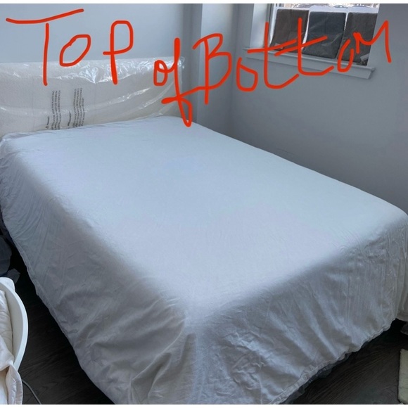 The White Company - Evesham Duvet & Shams Set - Full/Queen90 x92" Cloud Marl NWT - Picture 9 of 16